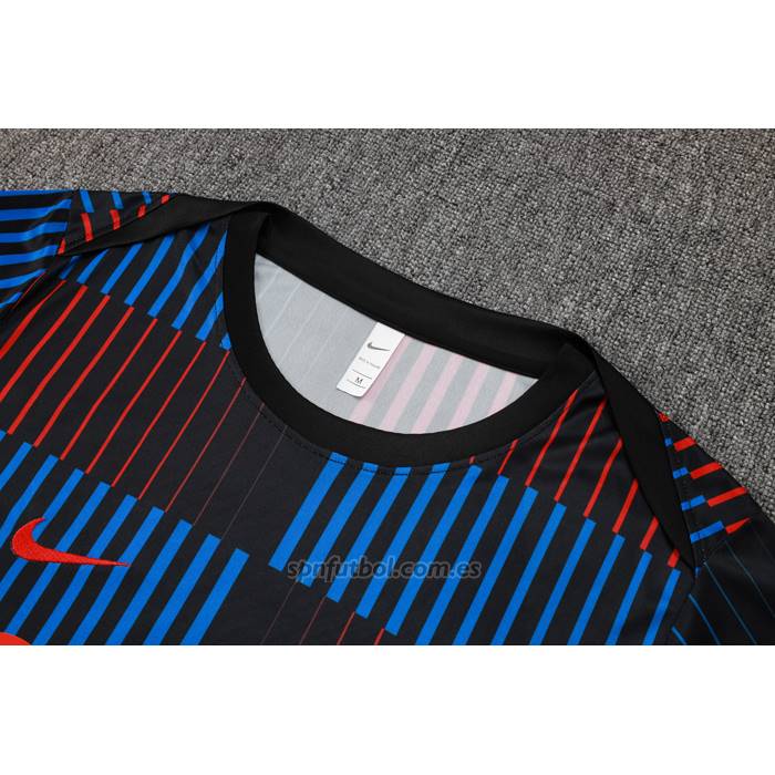 Chandal del Barcelona Manga Corta 2024 Azul - Pantalon Corto